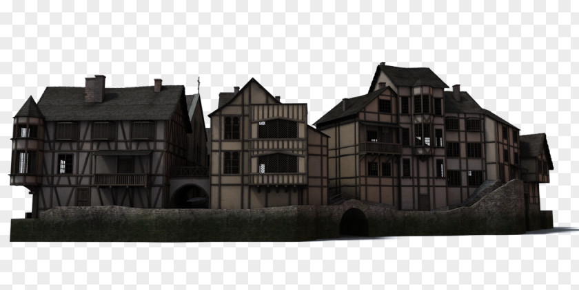Medieval Village Middle Ages Historic House Museum Architecture Property PNG