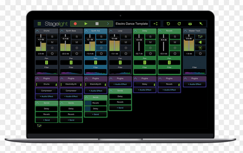 Stage Light Electronic Musical Instruments Audio Mixers Computer Software PNG