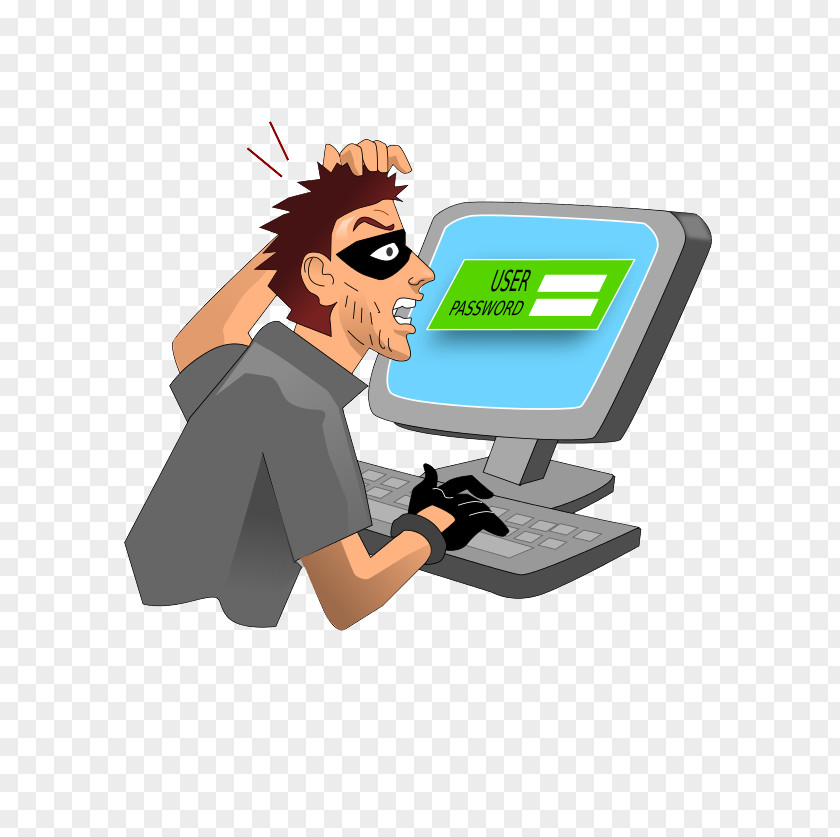 Thieves Security Hacker Clip Art Computer Network PNG