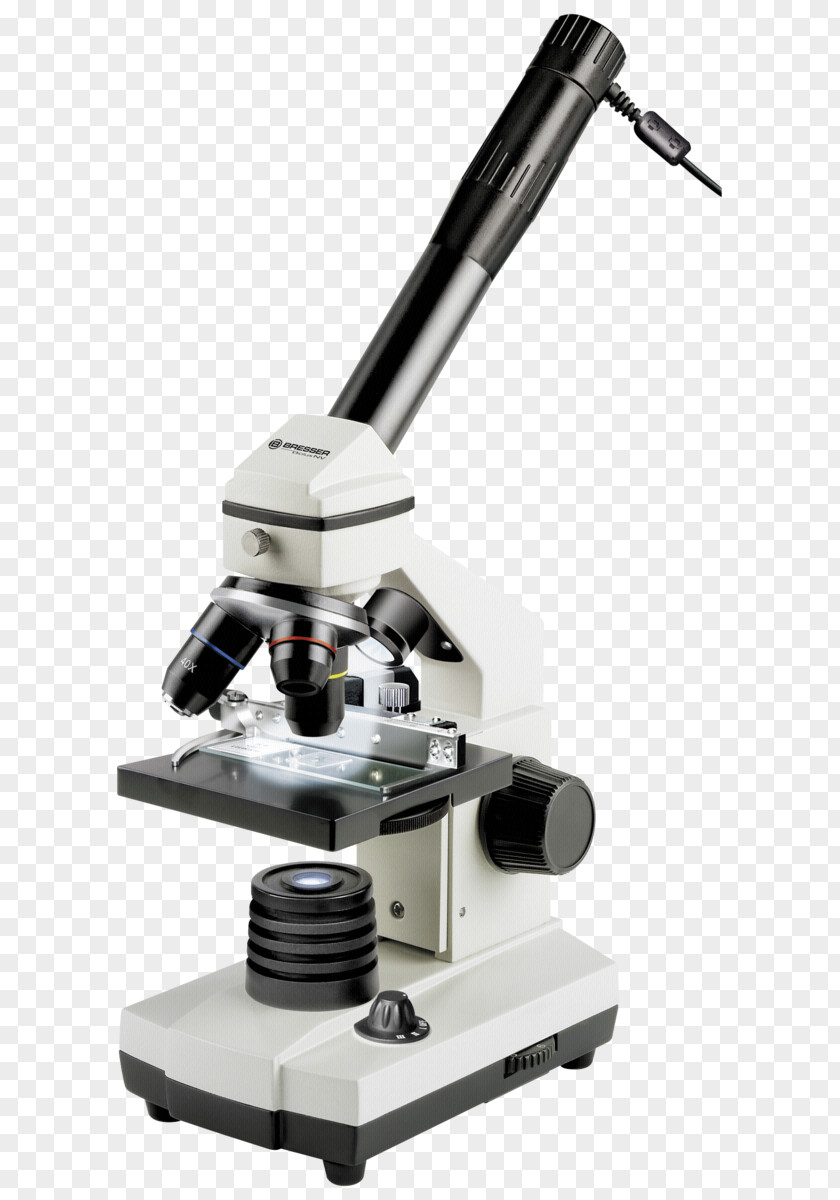 Usb Microscope Optical Bresser Eyepiece Objective PNG