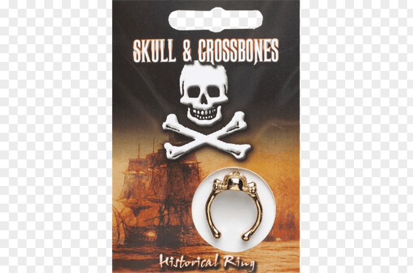 Skull And Crossbones Earring Piracy PNG