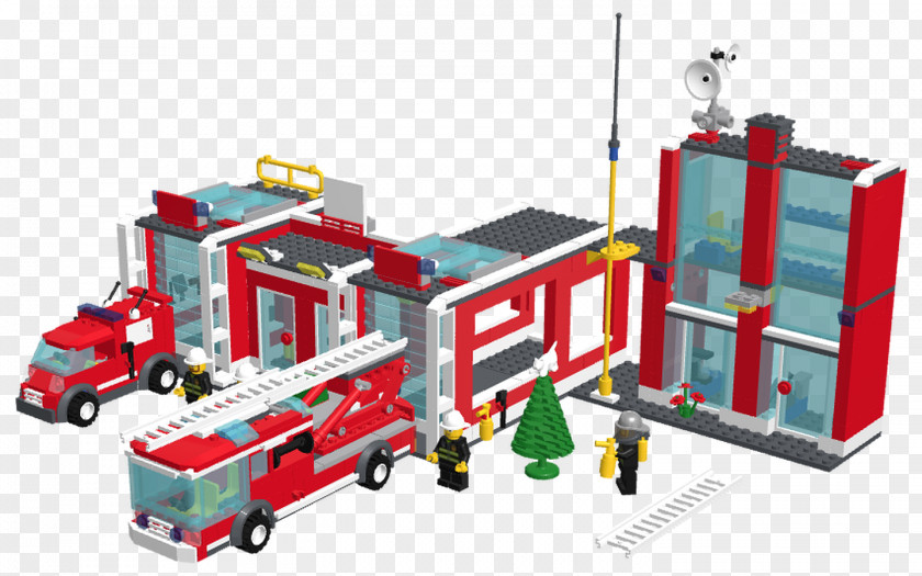 Toy LEGO Block Motor Vehicle Fire Department PNG
