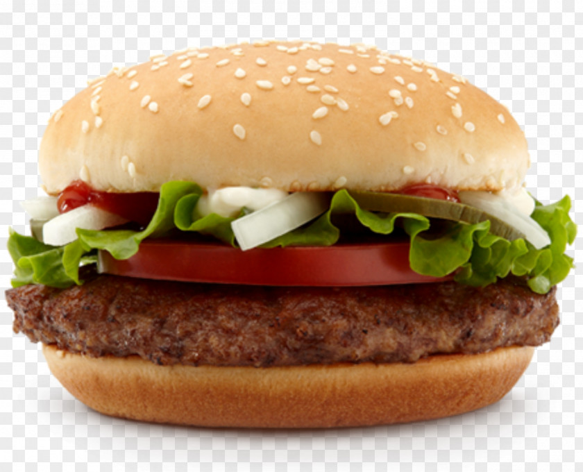 Burger And Sandwich Whopper Big N' Tasty Hamburger Breakfast Chicken PNG