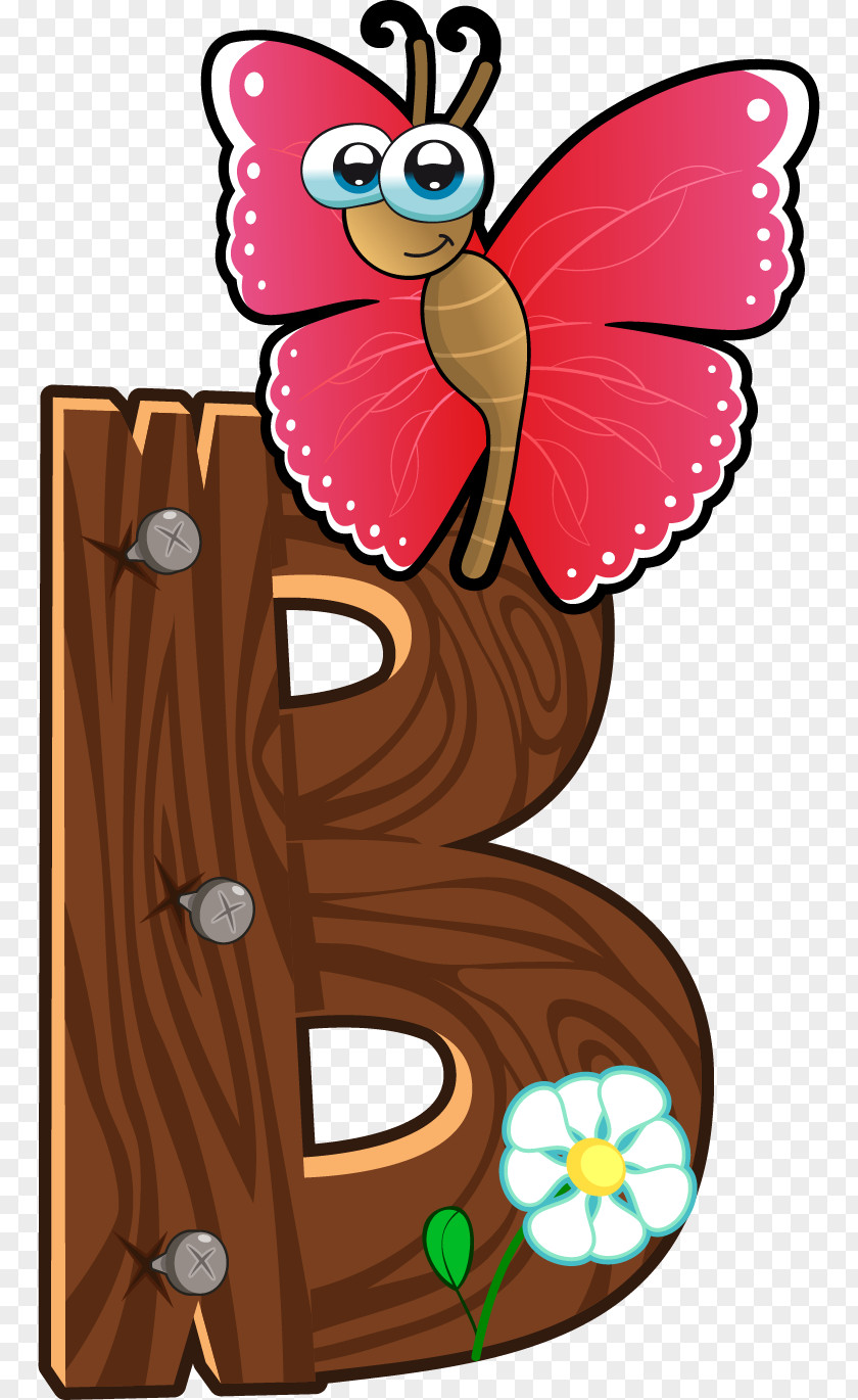 Cartoon Wooden Animals Letter B PNG wooden animals letter b clipart PNG