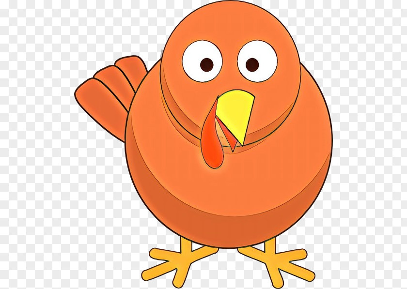 Chicken Beak Orange PNG