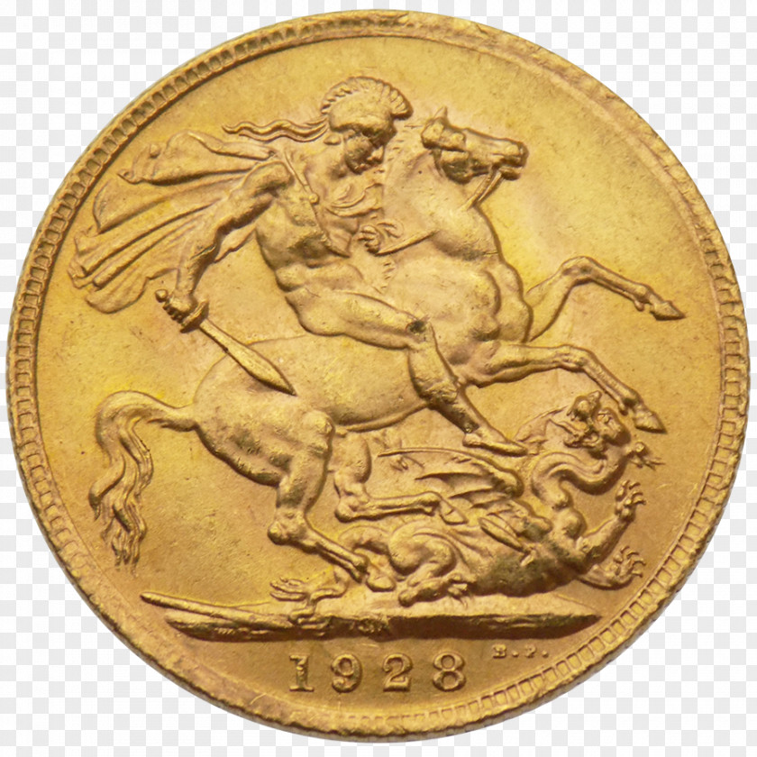 Coin Sovereign Gold Krugerrand PNG