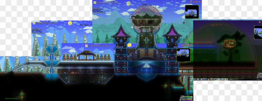 Dream Castle Terraria Minecraft Video Game Chrono Trigger DOOM PNG