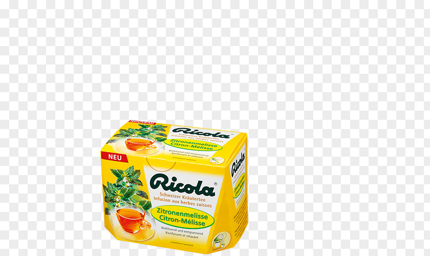 Lemon Mint Herbal Tea Ricola Infusion PNG
