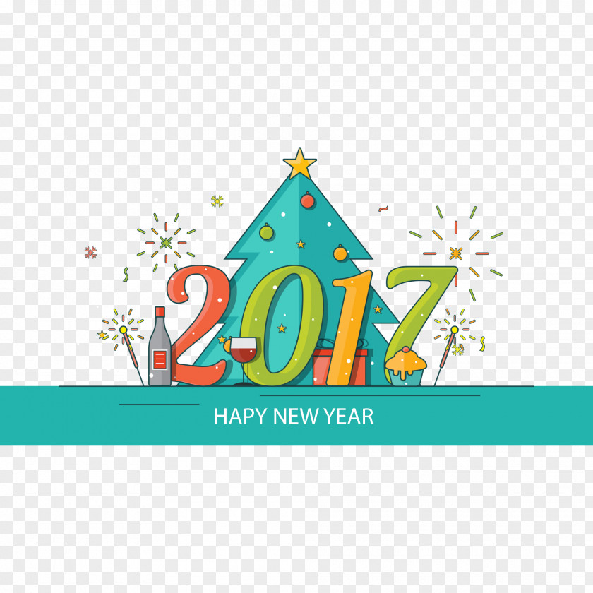 New Year Illustration Year's Day Happiness Chinese Lunar PNG
