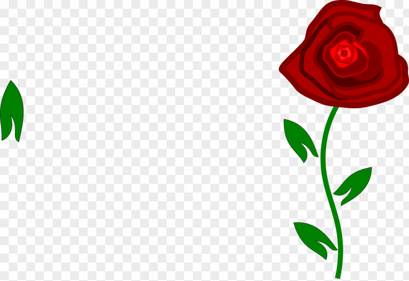 Red Flowers Rose Clip Art PNG