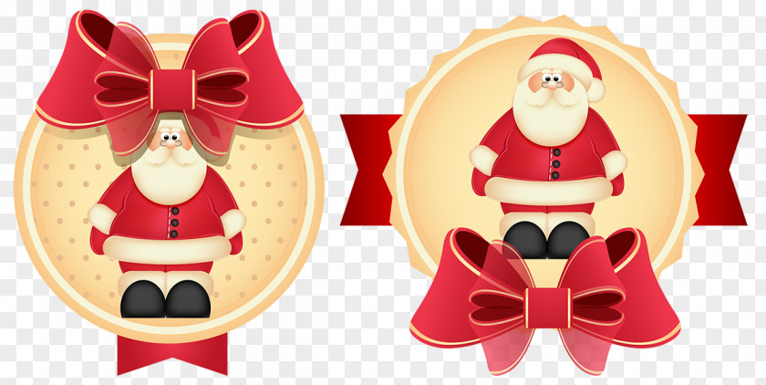 Santa Claus Christmas Ornament PNG