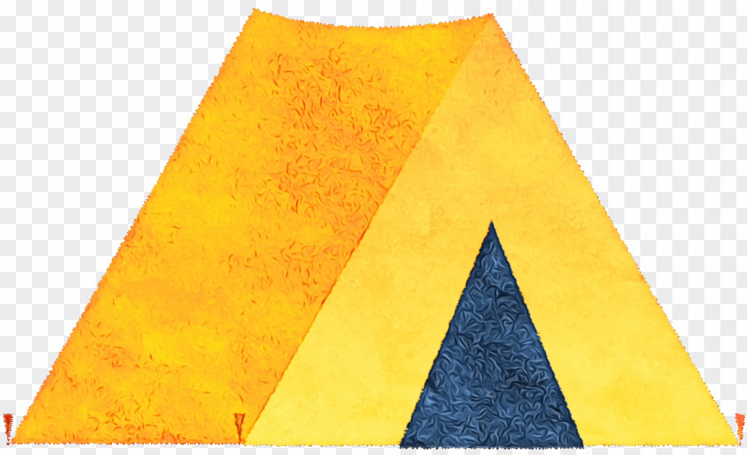 Triangle Angle Yellow Mathematics Geometry PNG