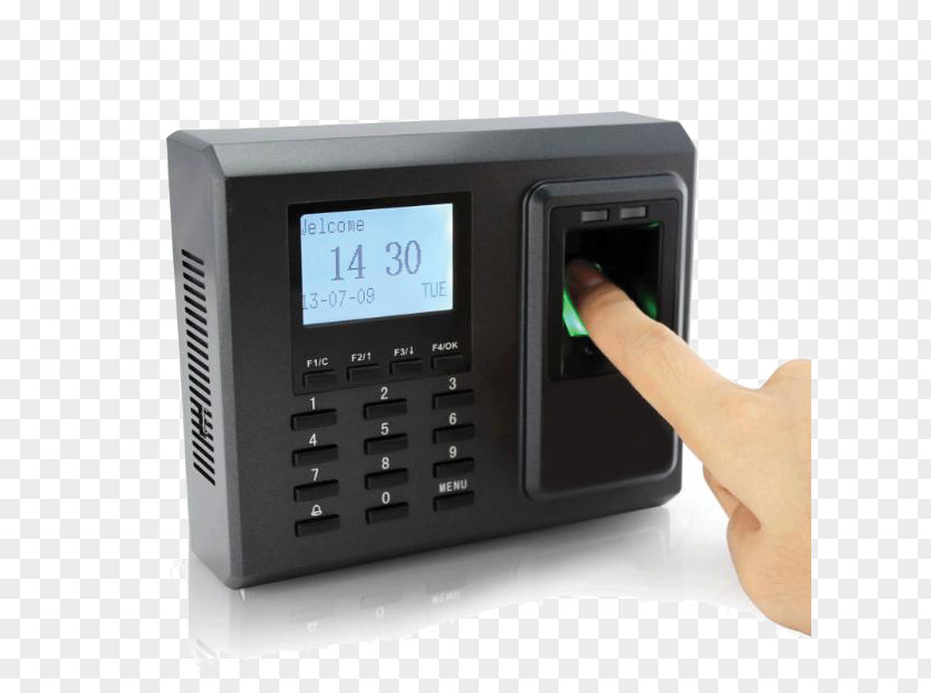 Access Control Biometrics Time And Attendance Security Alarms & Systems Fingerprint PNG