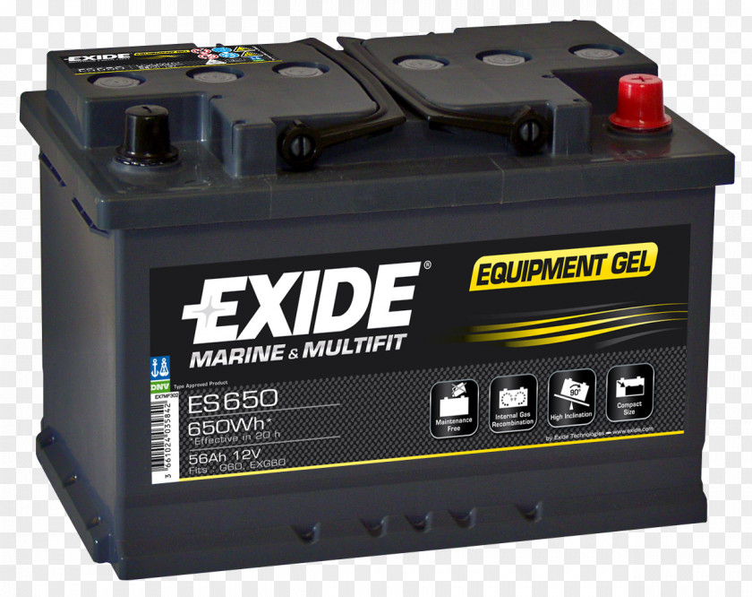 Automotive Battery Electric Exide Rechargeable Charger Lead–acid PNG
