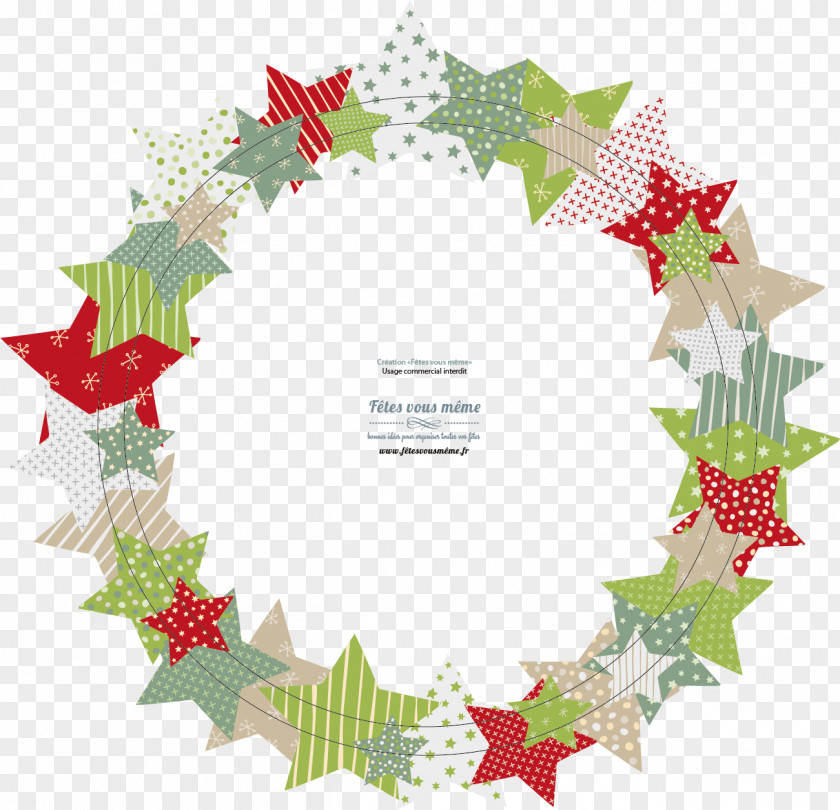 Garland Paper Christmas Day Guirlande De Noël En Papier PNG