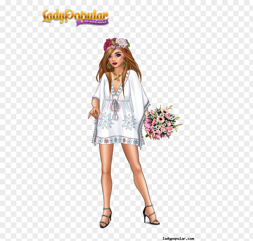 Lady Popular Fashion Game Pajamas Woman PNG