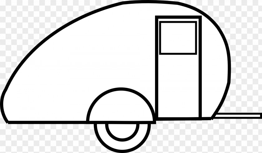 Rv Camping Caravan Campervans Teardrop Trailer Clip Art PNG