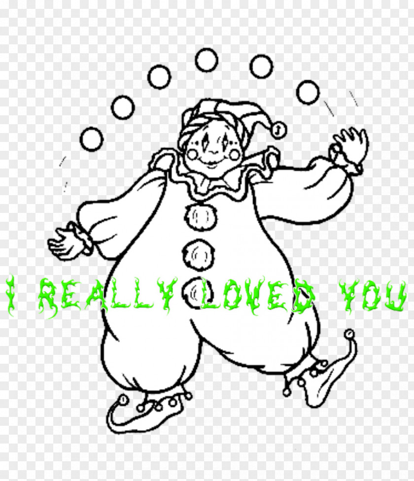 Clown It Circus Coloring Book Drawing PNG
