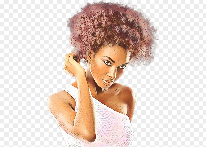 Forehead Jheri Curl Hair Afro Hairstyle Skin Beauty PNG