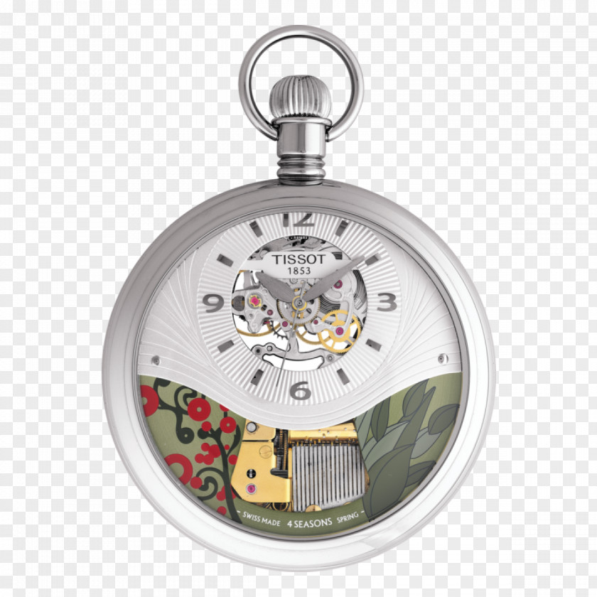 Pocket Watch Tissot Savonnette PNG