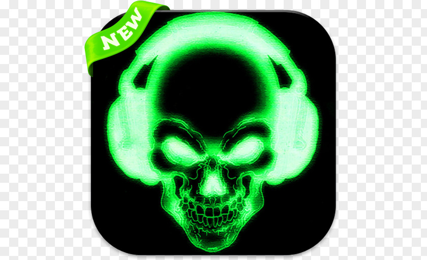 Skull Green Skeleton Desktop Wallpaper Weed PNG