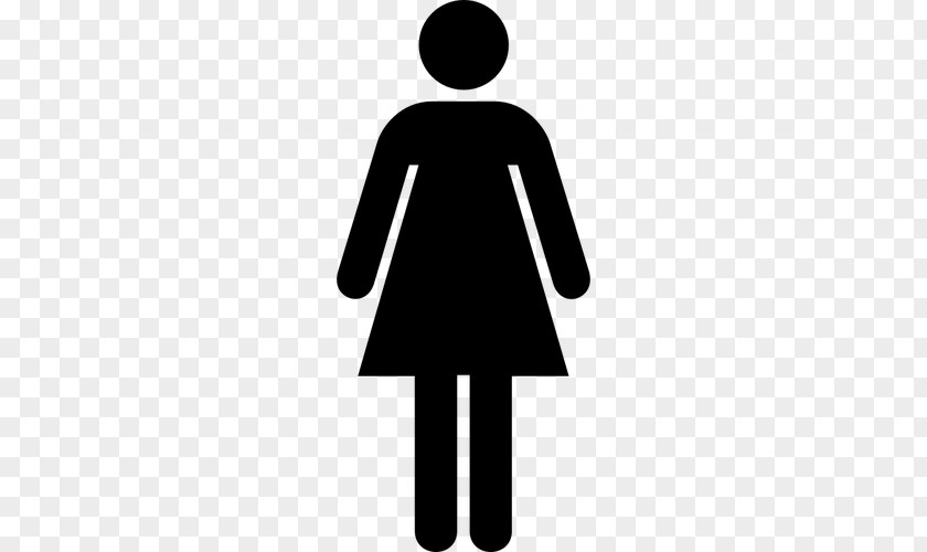 Toilet Public Female Sign Woman PNG