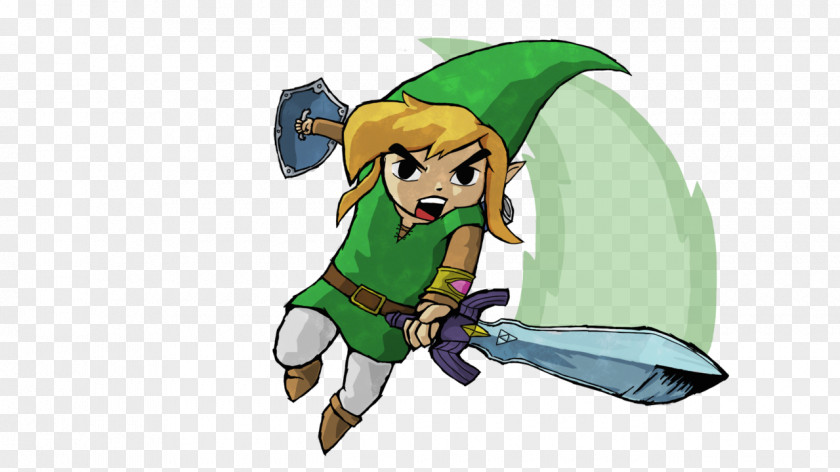 West Link The Legend Of Zelda: A Between Worlds Wind Waker Fan Art PNG