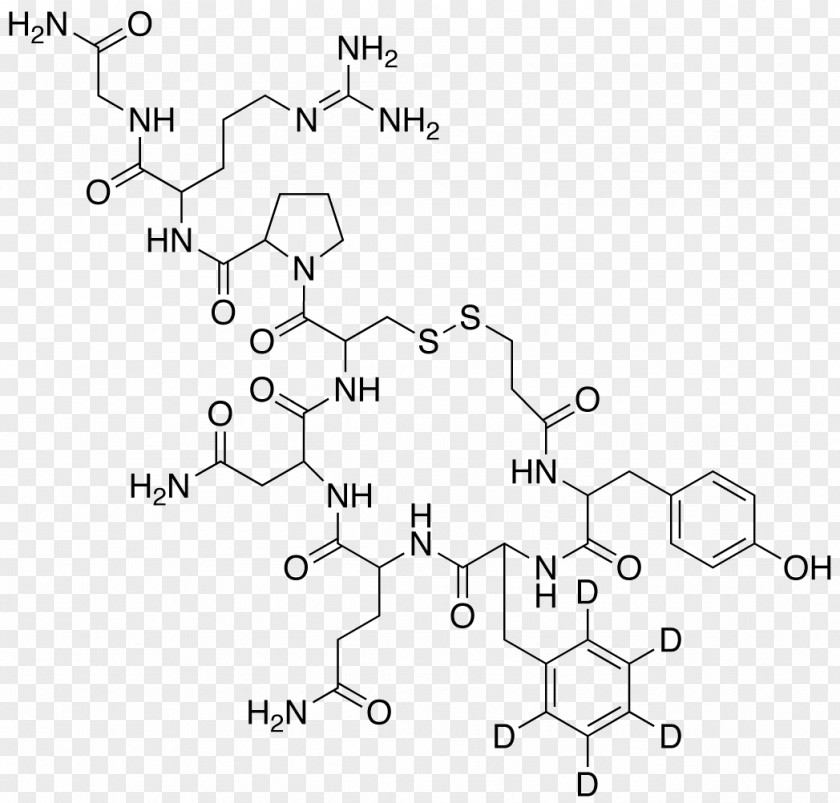 Acanthus Desmopressin Vasopressin Antidiuretic Pharmaceutical Drug Hormone PNG