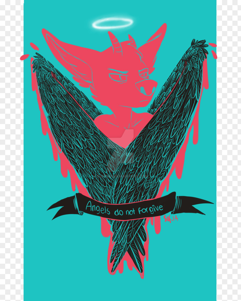 Bird Graphic Design Of Prey Poster PNG