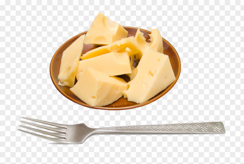 Cheese And A Fork Milk Cheesecake Butter Dessert PNG