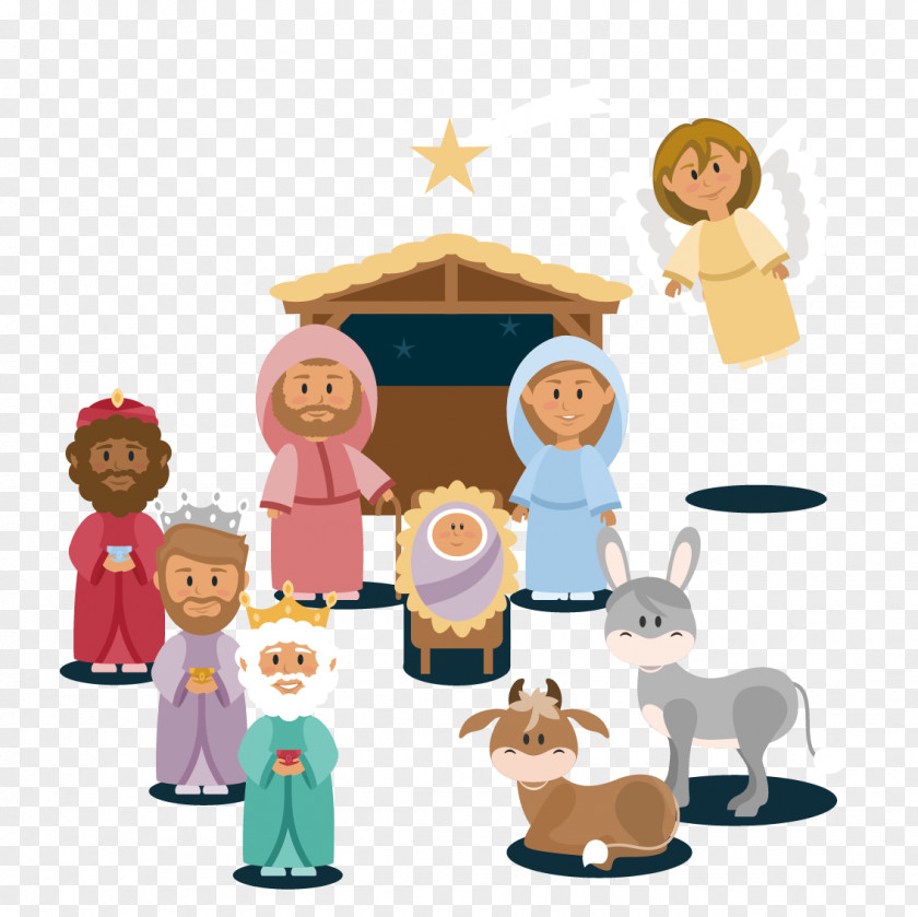 Church And Angel Clip Art PNG
