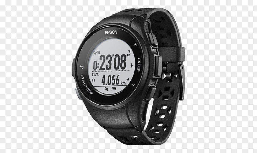 GPS Navigation Systems Epson ProSense 17 Running Watch 307 Multisport Activity Tracker PNG