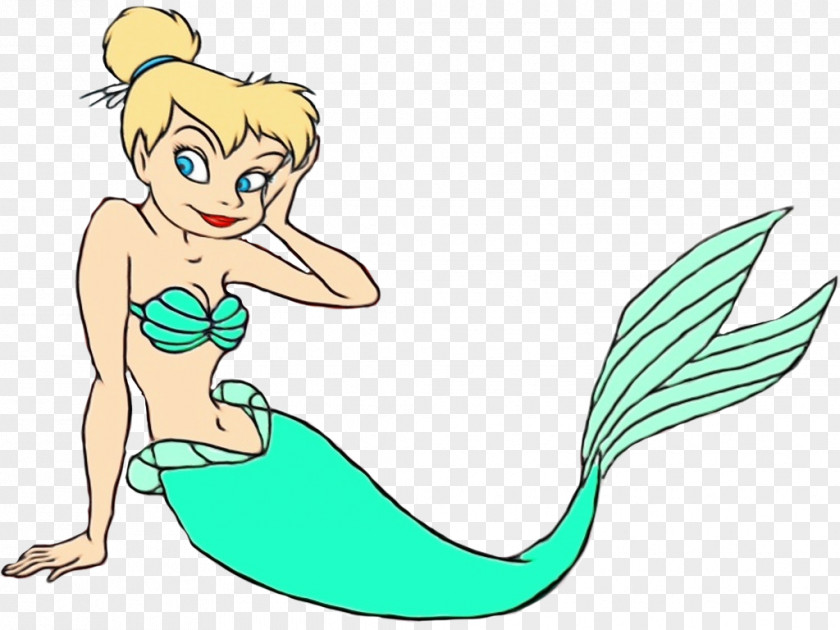 Line Art Tail Mermaid Cartoon Fictional Character Mythical Creature Clip PNG