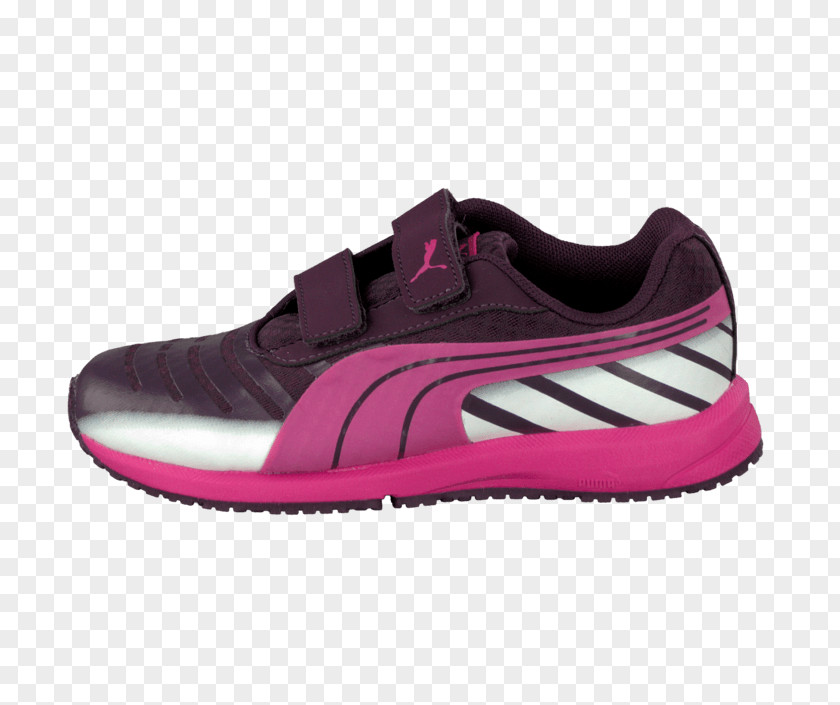 Purple Black Puma Shoes For Women Sports Skate Shoe Basketball Sportswear PNG