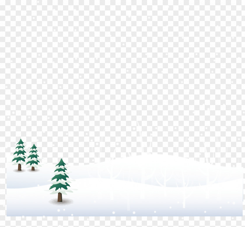 Snowy Winter Snow Vector Material Angle Pattern PNG