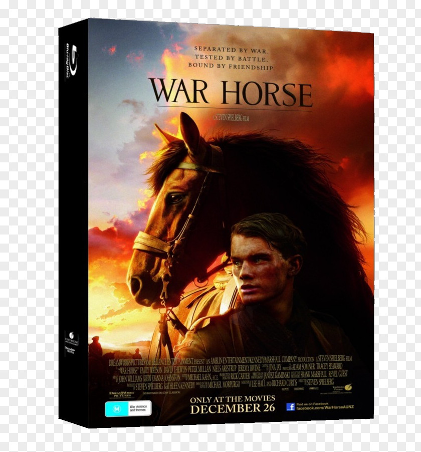 Steven Spielberg War Horse Albert Narracott Film Poster PNG