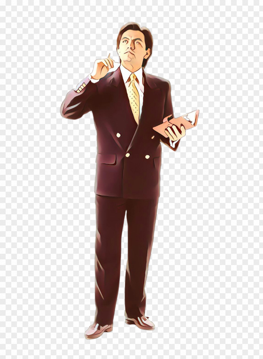 Suit Standing Formal Wear Tuxedo Gentleman PNG