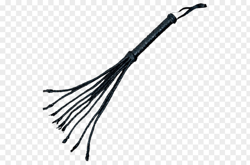 Cat O' Nine Tails Bullwhip Flagellation Weapon PNG