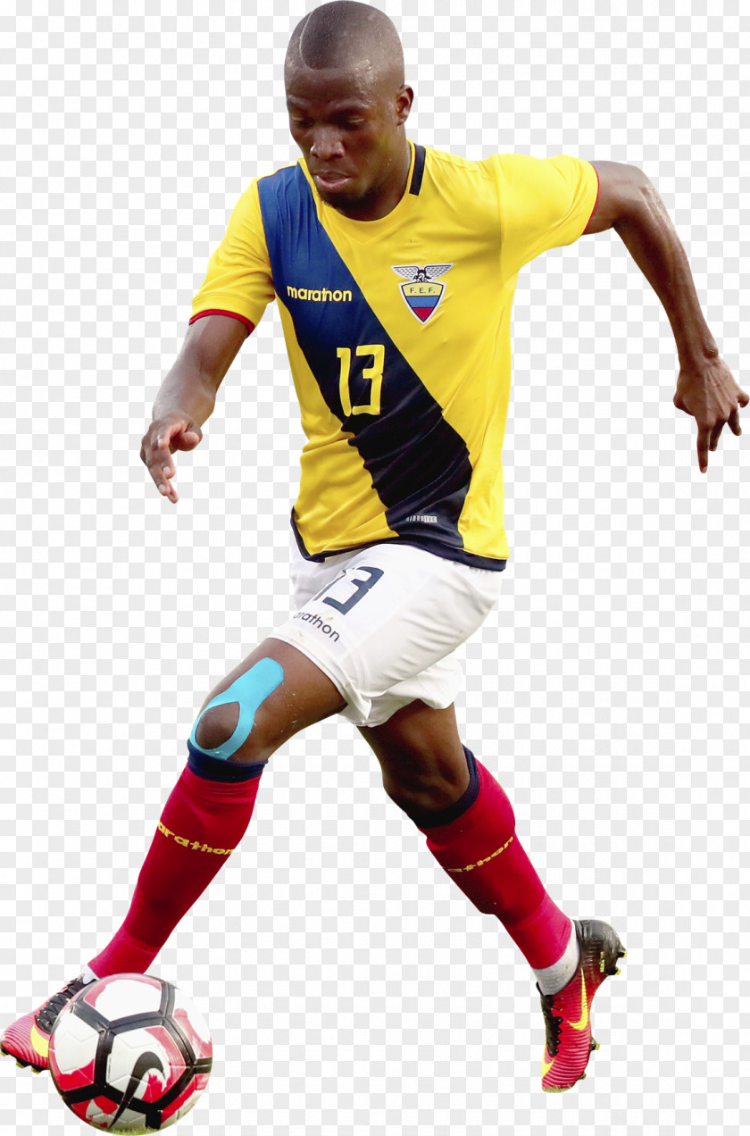 Football Enner Valencia Soccer Player Ecuador National Team PNG