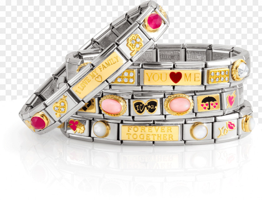Italy Italian Charm Bracelet Jewellery Nomination PNG
