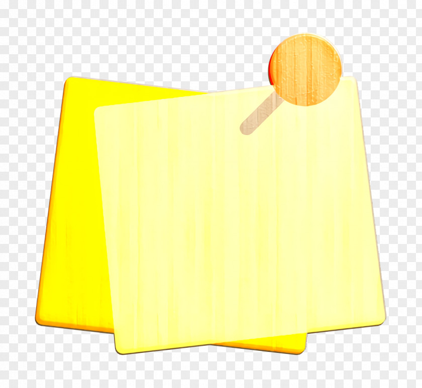 Paper Product Rectangle Post It Icon Office PNG