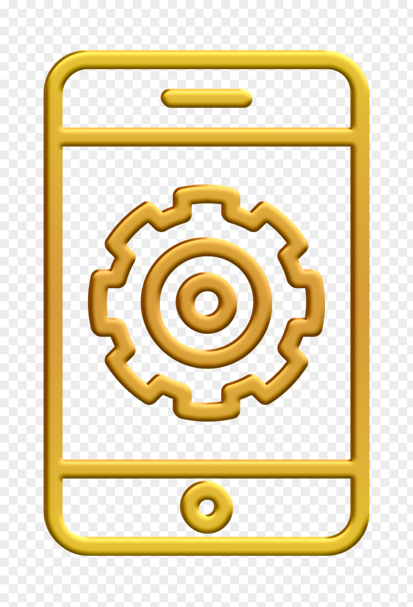 Smartphone Icon Online Marketing Elements PNG