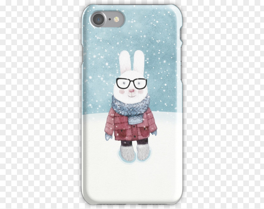 Snow Bunny Glasses PNG