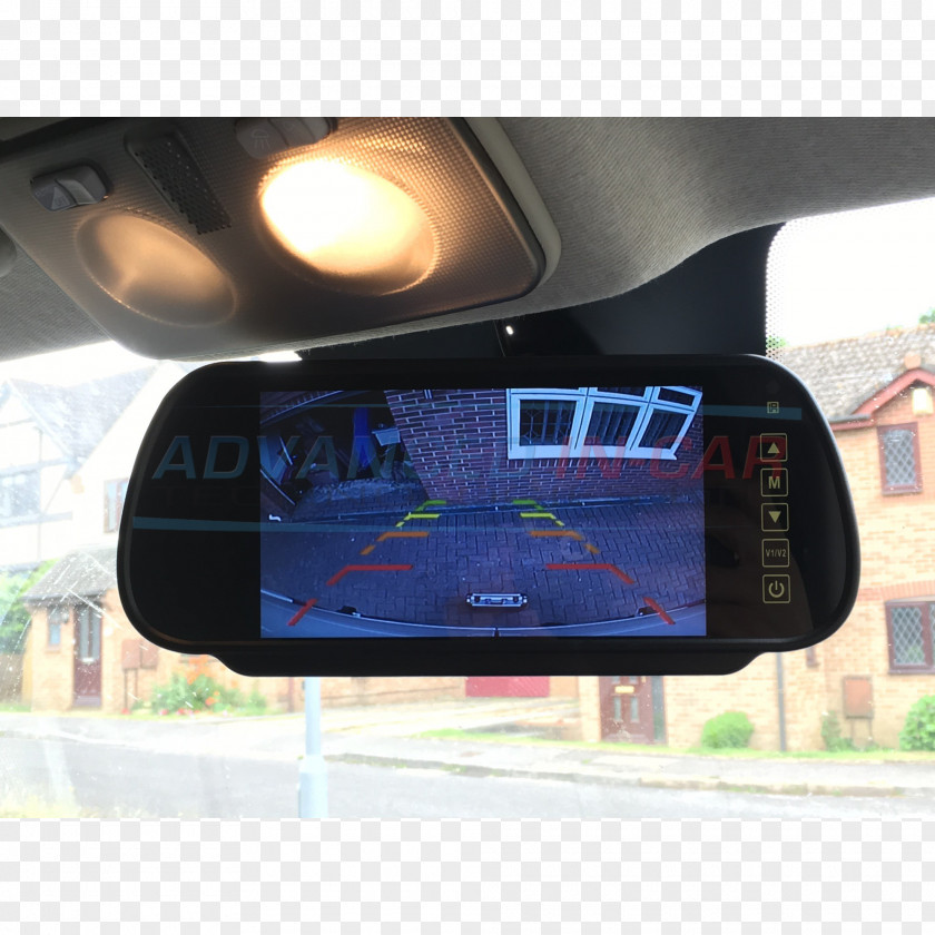 Binoculars Rear View Car Display Device Rear-view Mirror Backup Camera Reversing PNG