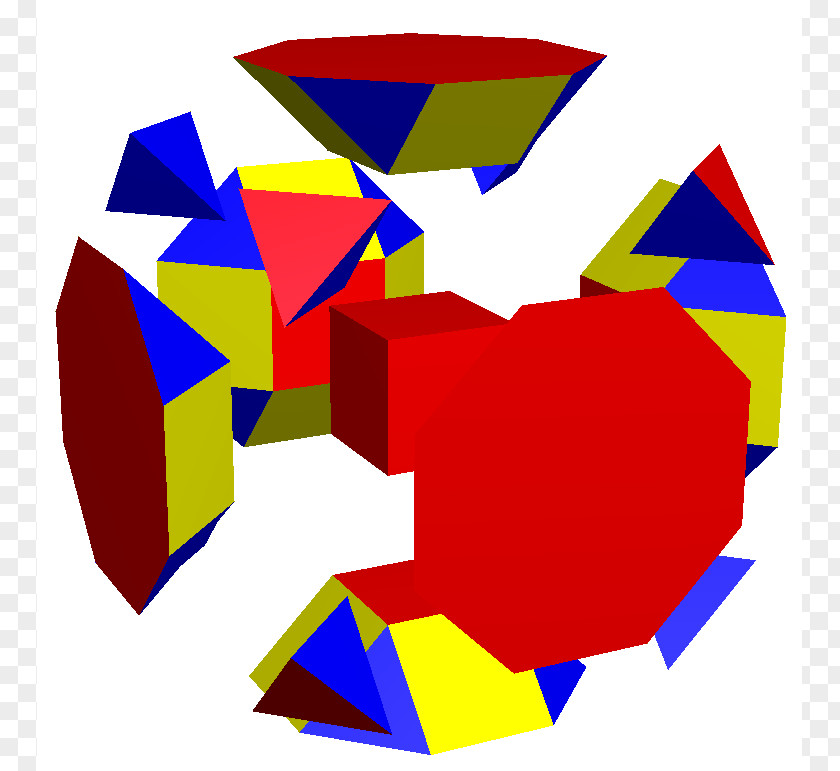 Cube Truncated Truncation Polyhedron Edge PNG