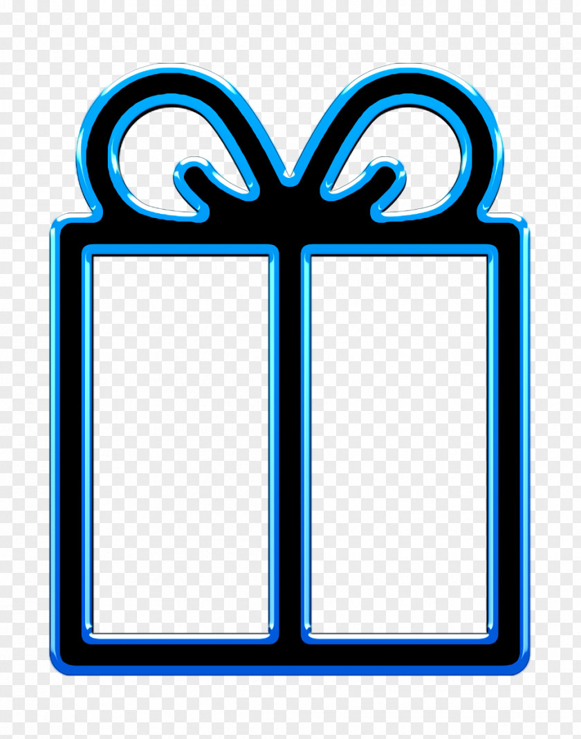 Gift Box With A Bow Icon PNG