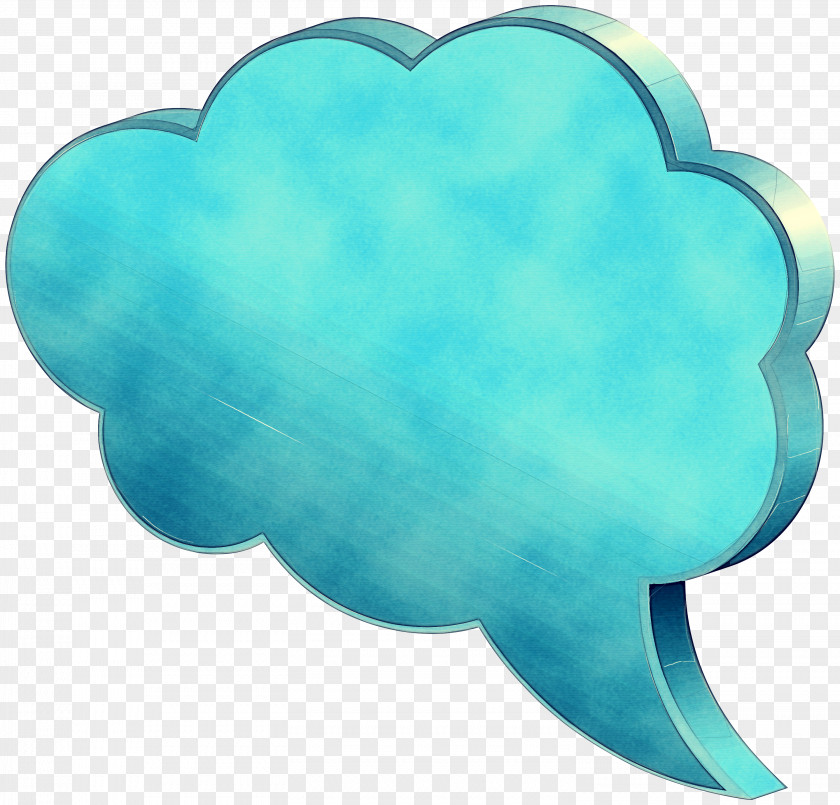 Meteorological Phenomenon Teal Cartoon Cloud PNG