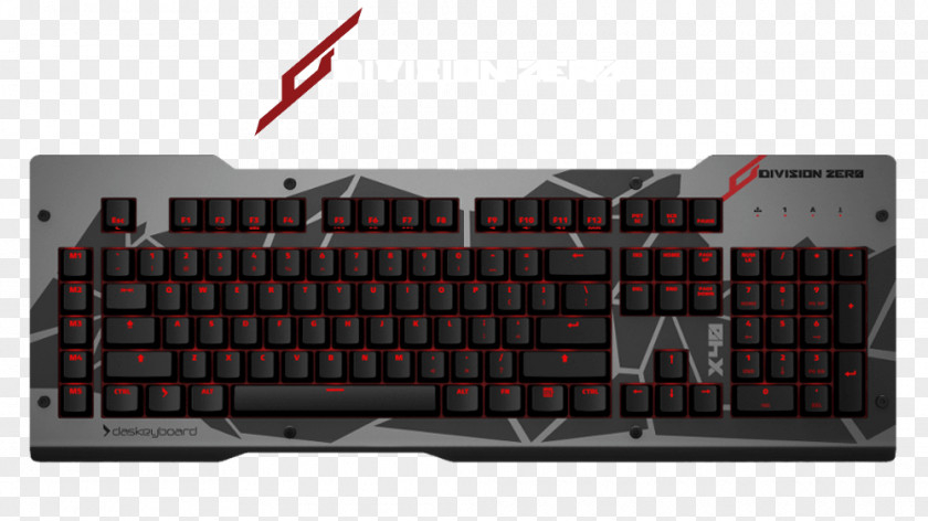 Computer Keyboard Das X40 Tom Clancy's The Division Gaming Keypad 4 Professional For Mac PNG