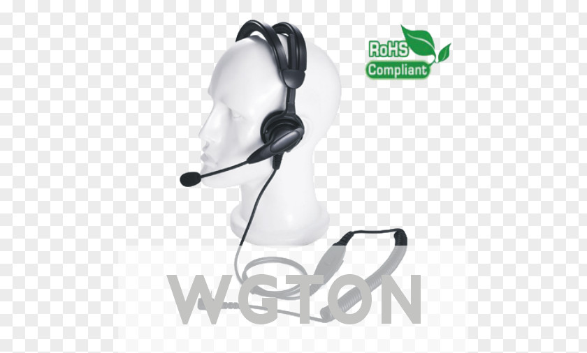 Headphones Microphone Headset Radio Receiver Wireless PNG