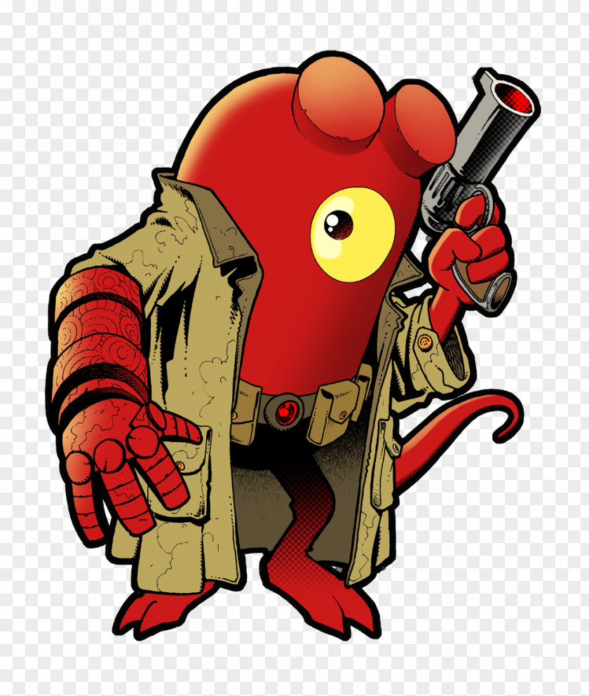 Hellboy Vertebrate Cartoon PNG